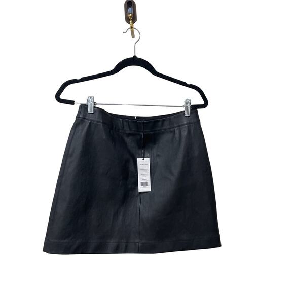 Helmut Lang core stretch leather mini skirt Size 10 - Picture 6 of 8